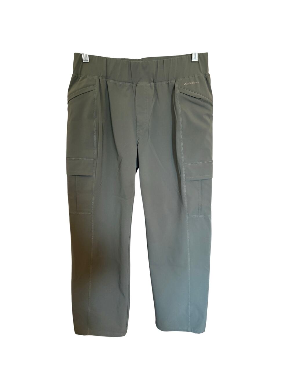 Eddie Bauer travel casual pants green size